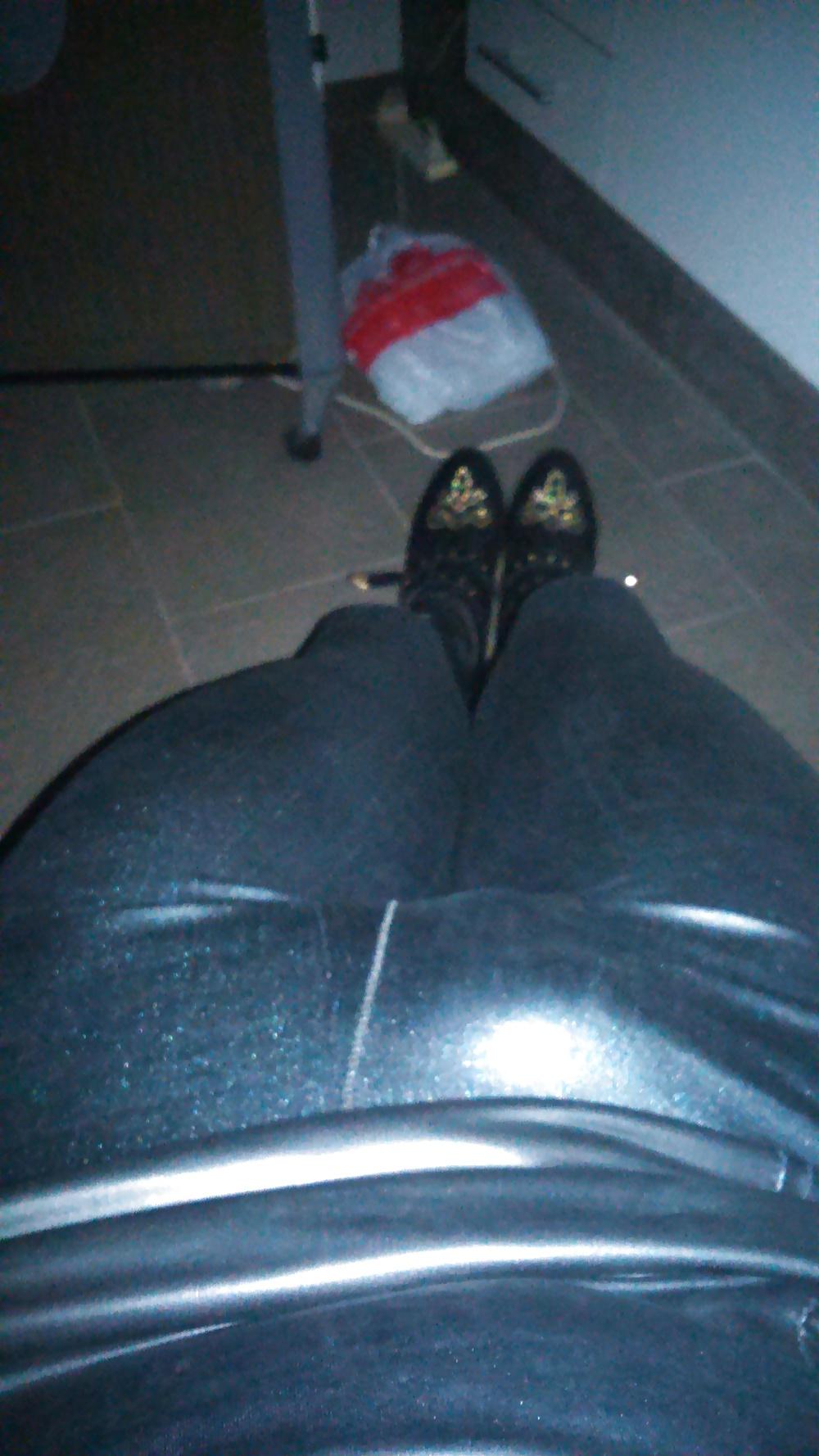 4P Leather Leggings