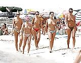 16P Ladies on the beach (naked)