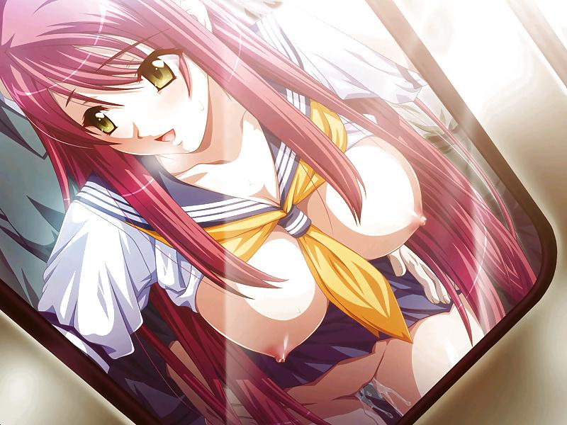 14P Hentai Girls Flashing in Train