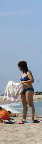 25P Spy summer beach mature romanian