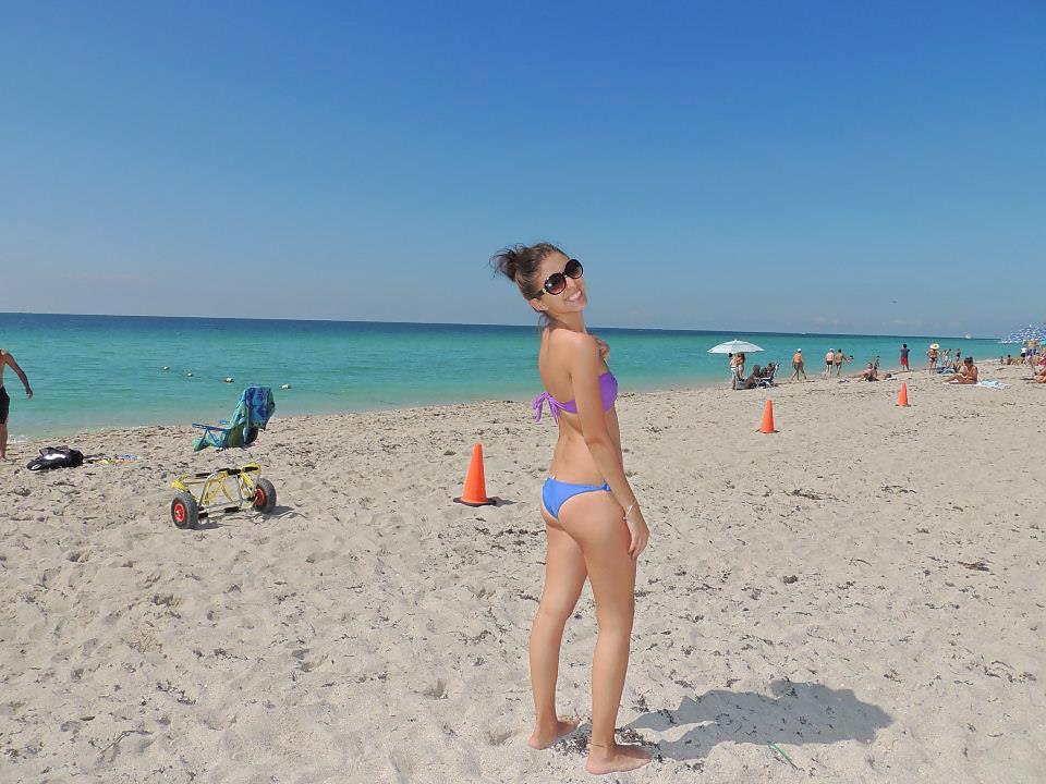 24P Sexy teens beach - 2