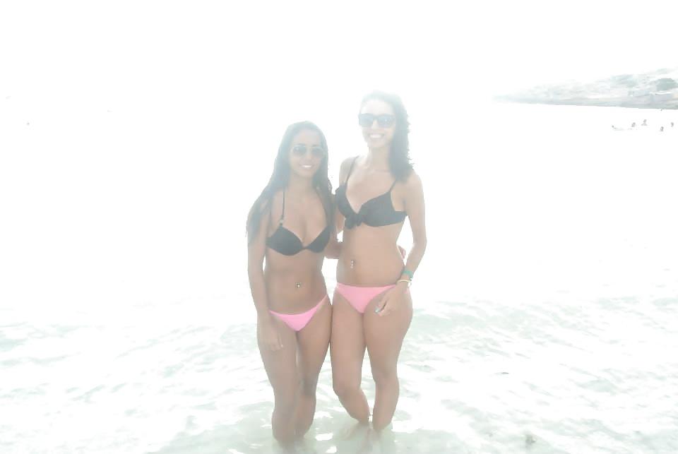 24P Sexy teens beach - 2