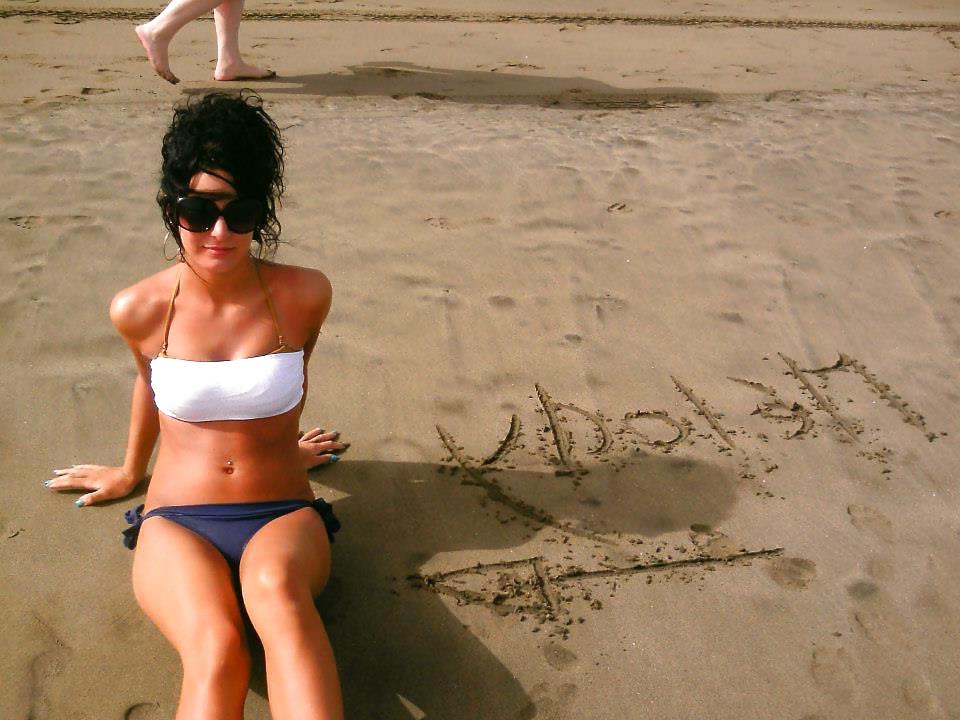 24P Sexy teens beach - 2
