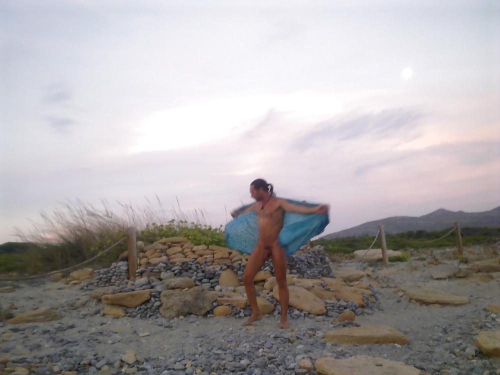 17P Nude on  beach Alcudia Bay - Mallorca