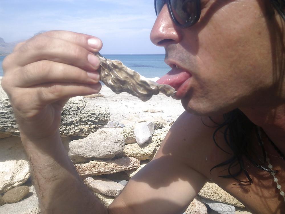 17P Nude on  beach Alcudia Bay - Mallorca