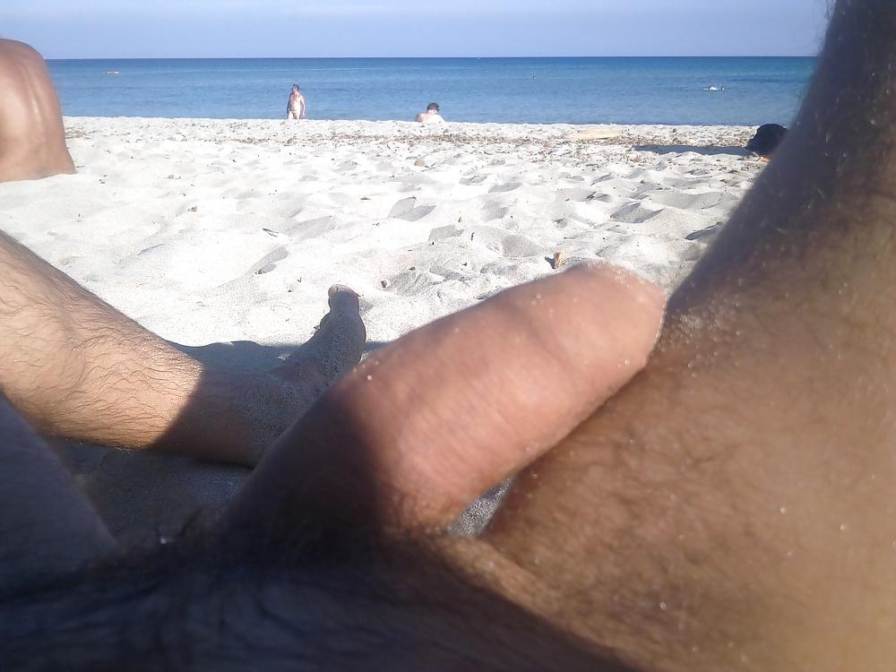 17P Nude on  beach Alcudia Bay - Mallorca