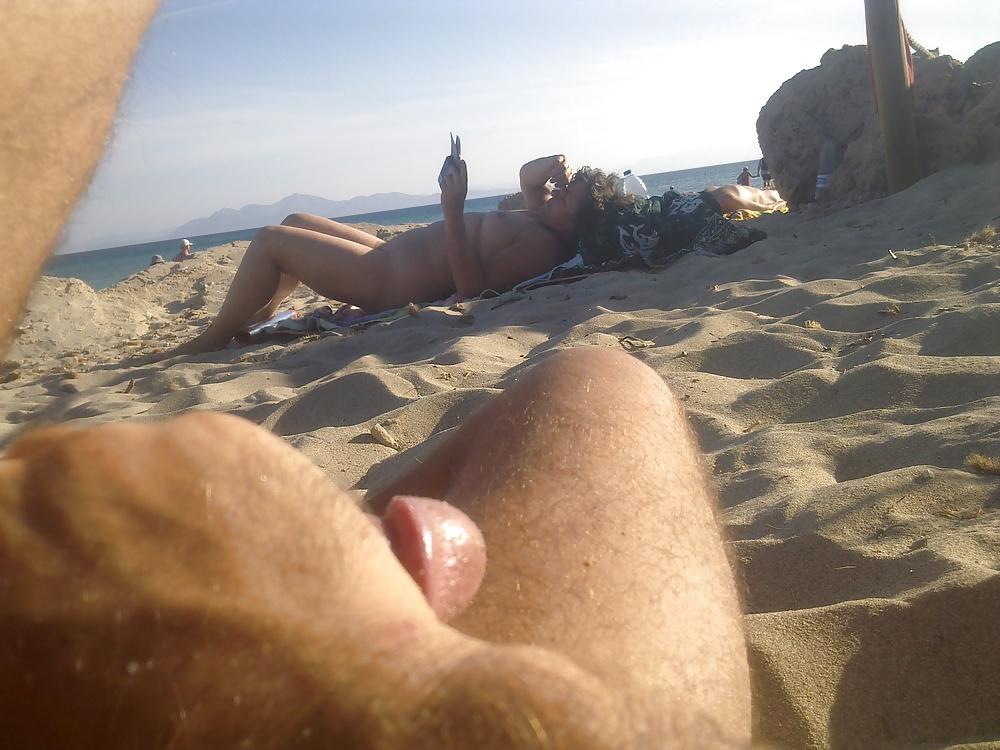 17P Nude on  beach Alcudia Bay - Mallorca