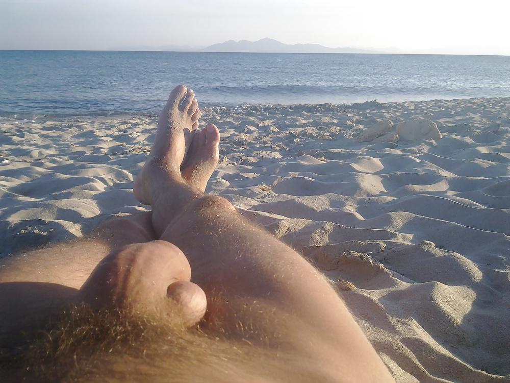 17P Nude on  beach Alcudia Bay - Mallorca