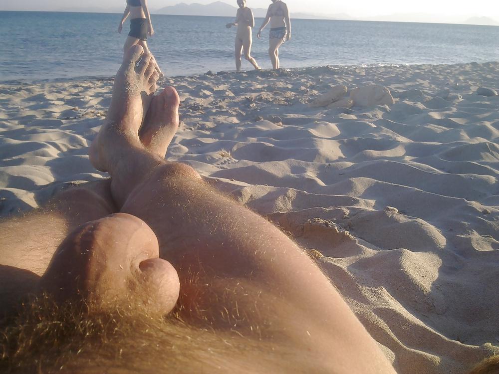 17P Nude on  beach Alcudia Bay - Mallorca