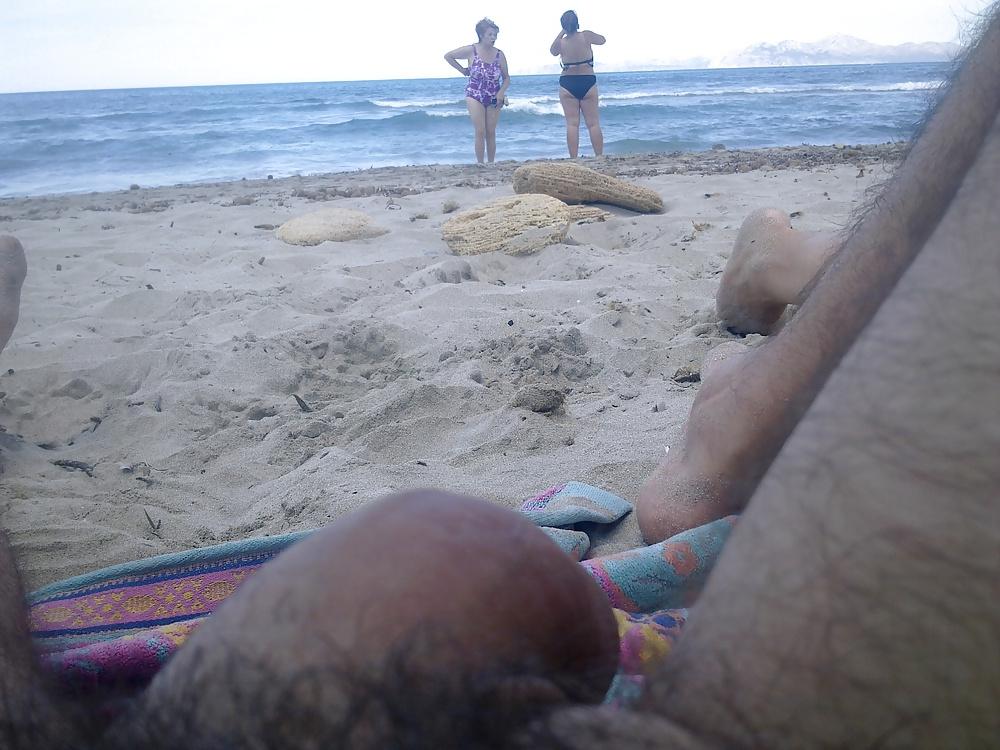 17P Nude on  beach Alcudia Bay - Mallorca