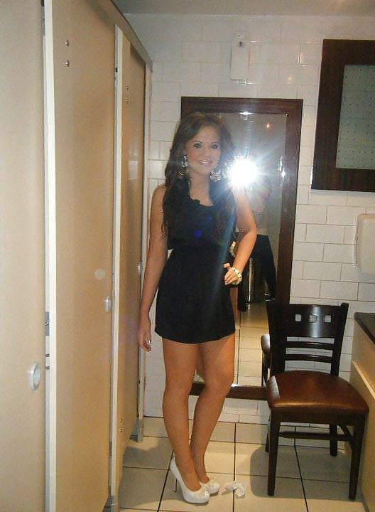25P Nylon upskirt 27