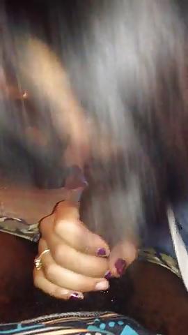 15P Latin tenant with a very wet mouth