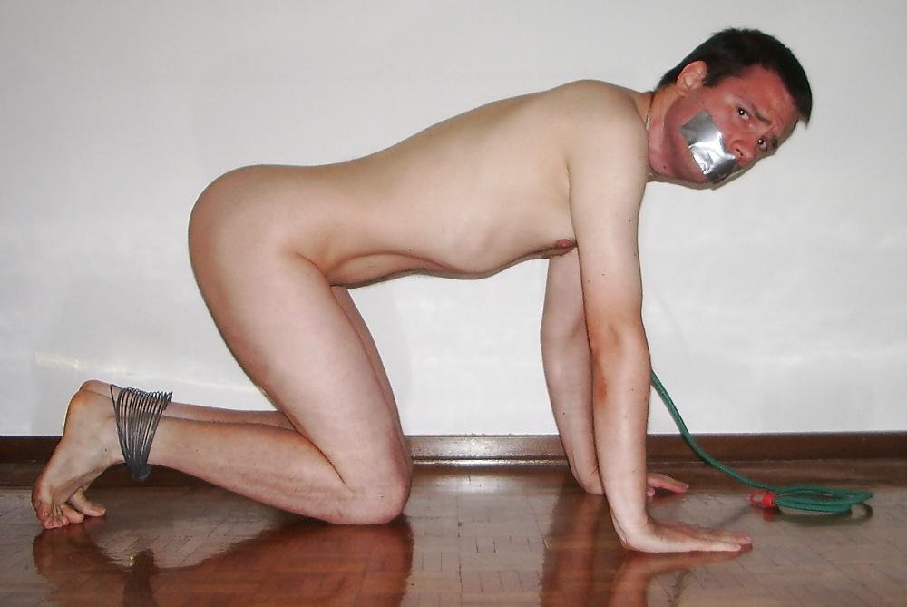 7P CAPTURED AND LEASHED
