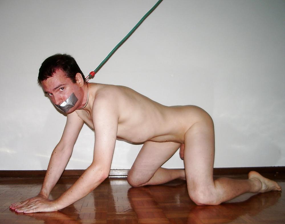 7P CAPTURED AND LEASHED