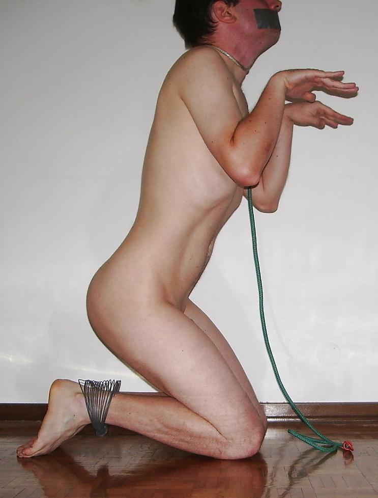 7P CAPTURED AND LEASHED