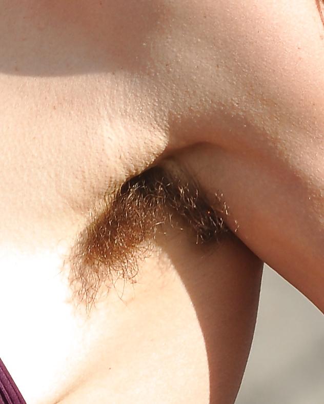 25P Hairy armpits