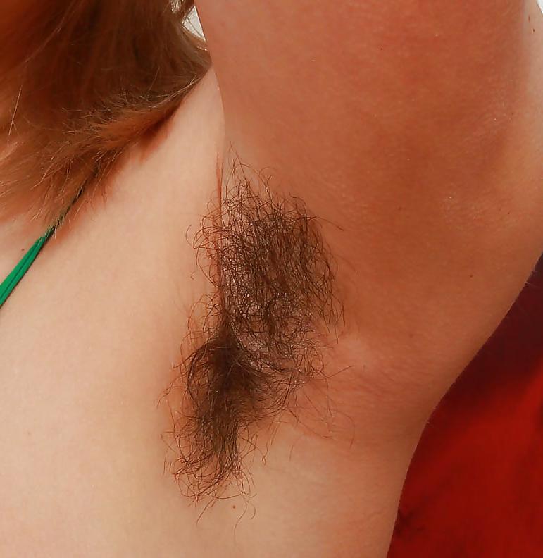 25P Hairy armpits