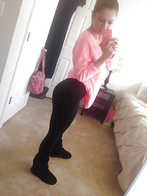 11P Yoga pant, ass and boobs
