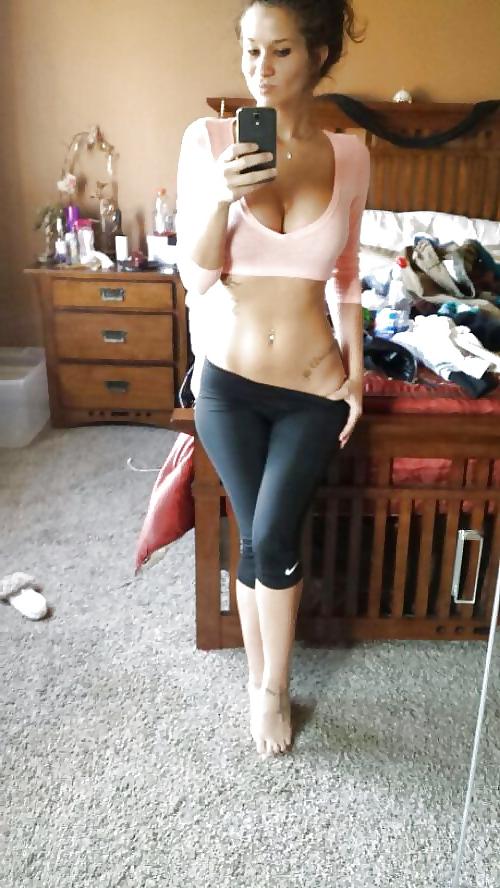 11P Yoga pant, ass and boobs