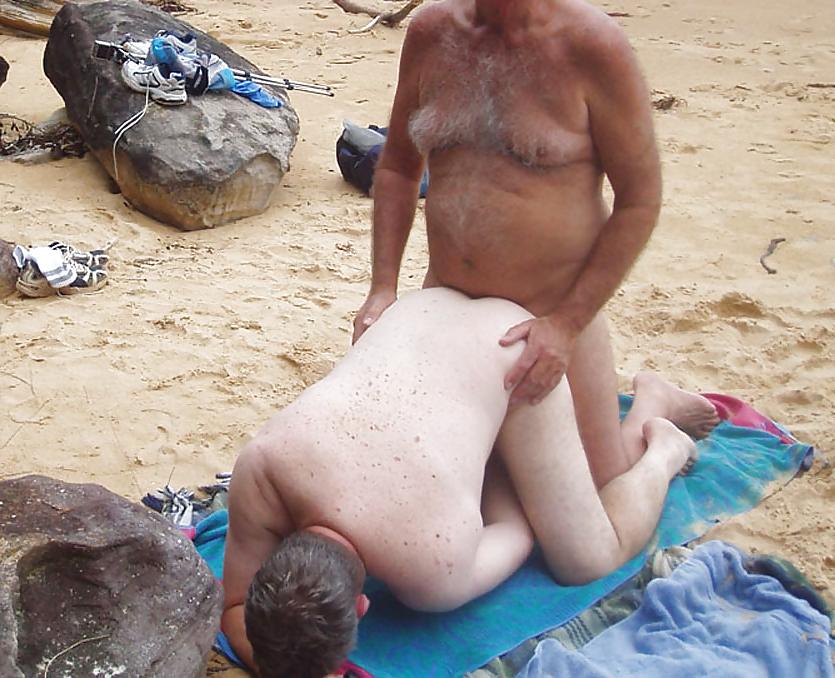13P Nat fucks dave at the beach