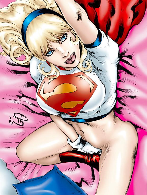 25P Power Girl, Supergirl, Wonder Woman