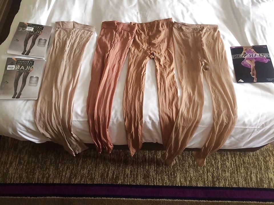 19P My girlfriend nylon and socks collection 