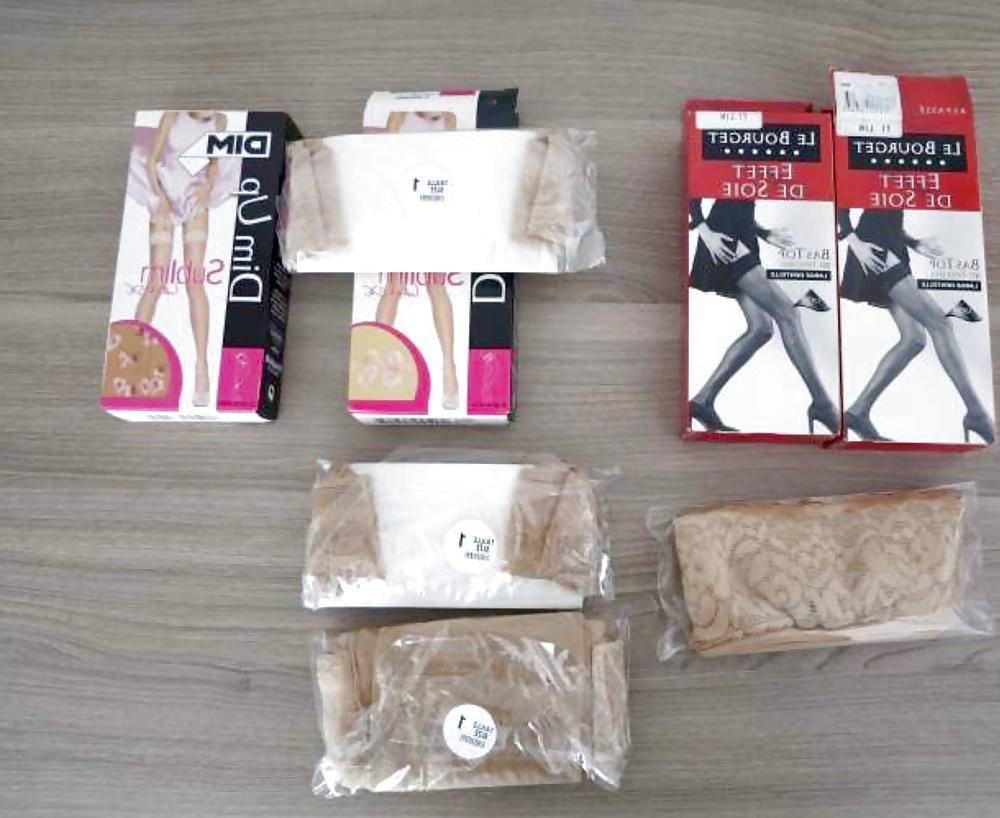 19P My girlfriend nylon and socks collection 