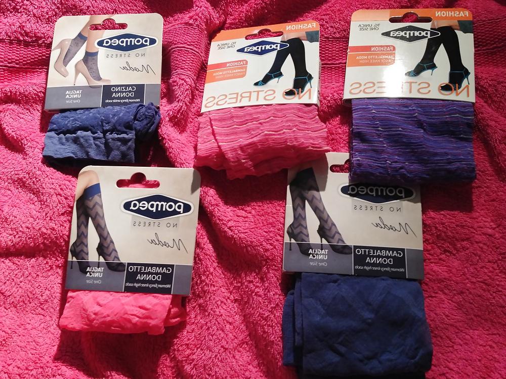19P My girlfriend nylon and socks collection 