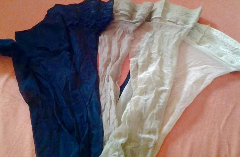 19P My girlfriend nylon and socks collection 