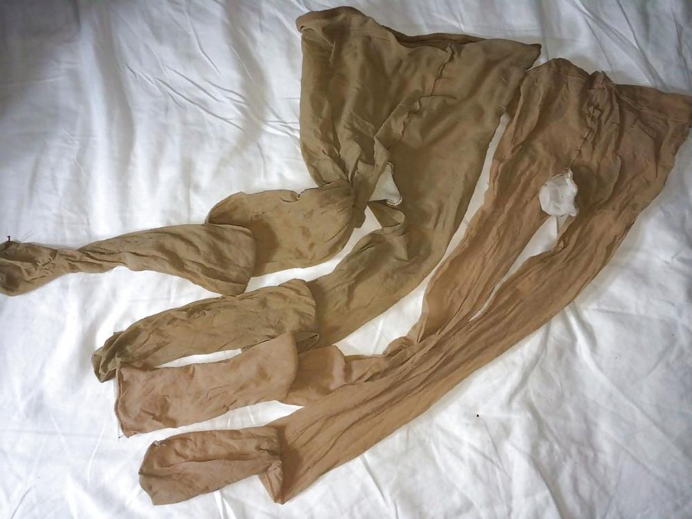 19P My girlfriend nylon and socks collection 