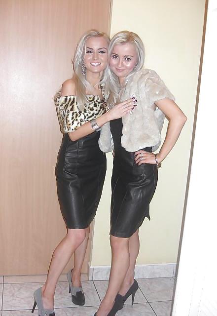 20P Leather skirts 