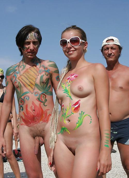 10P BIG COCK Beach July 2014
