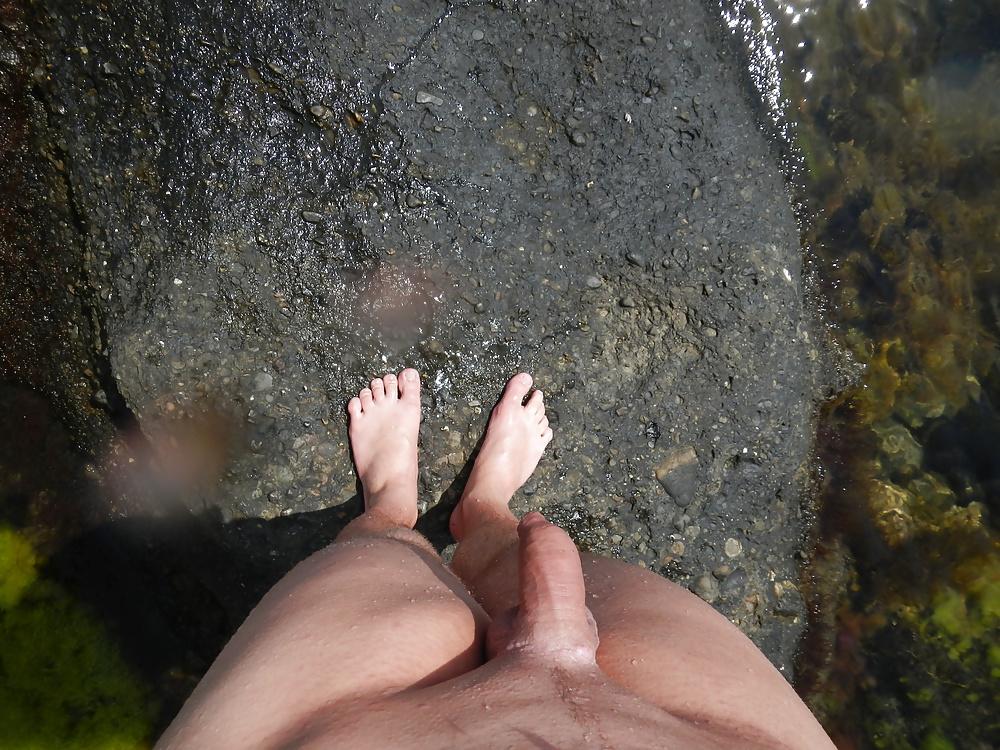 13P Me on nude beach