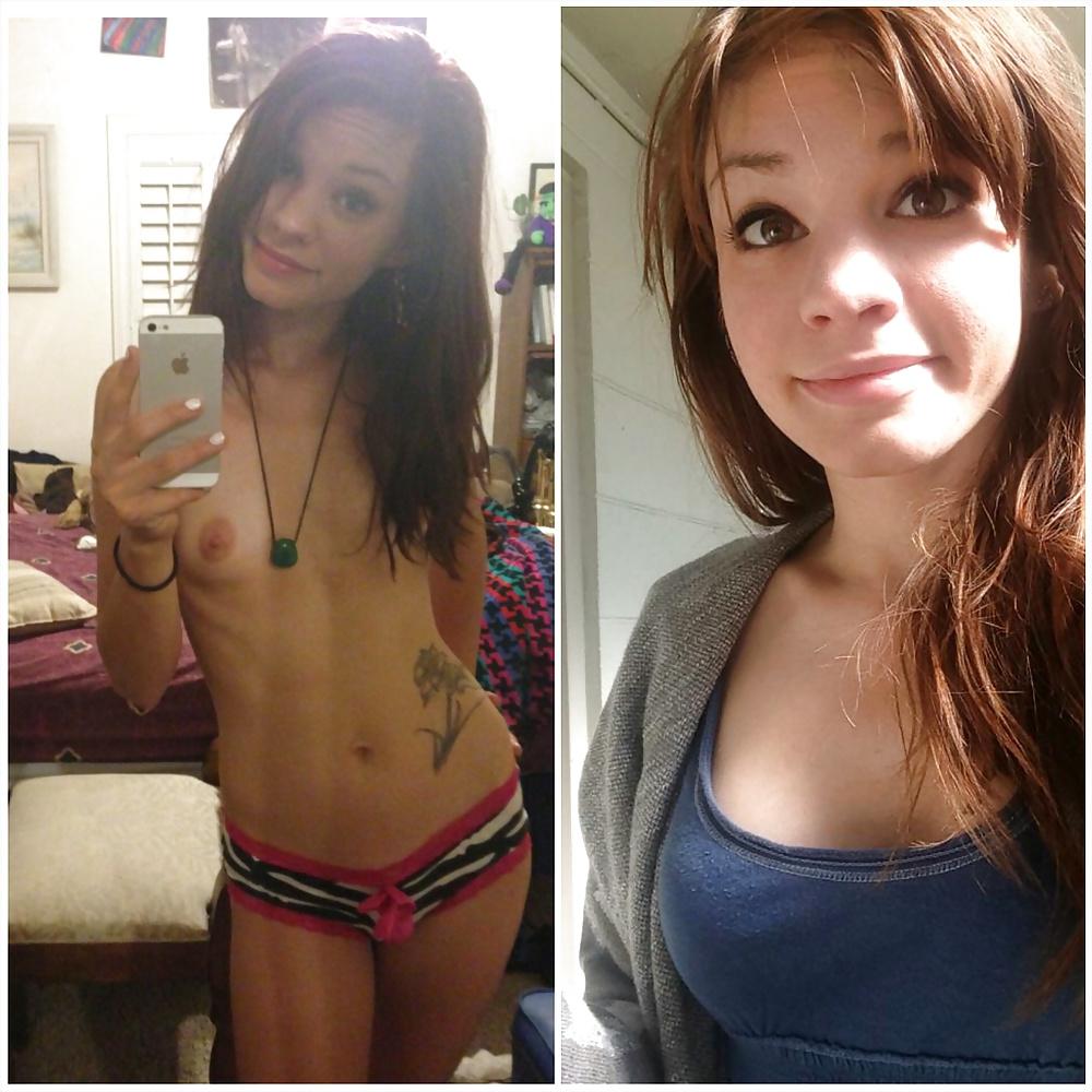 14P Teen selfies dressed and undressed 10