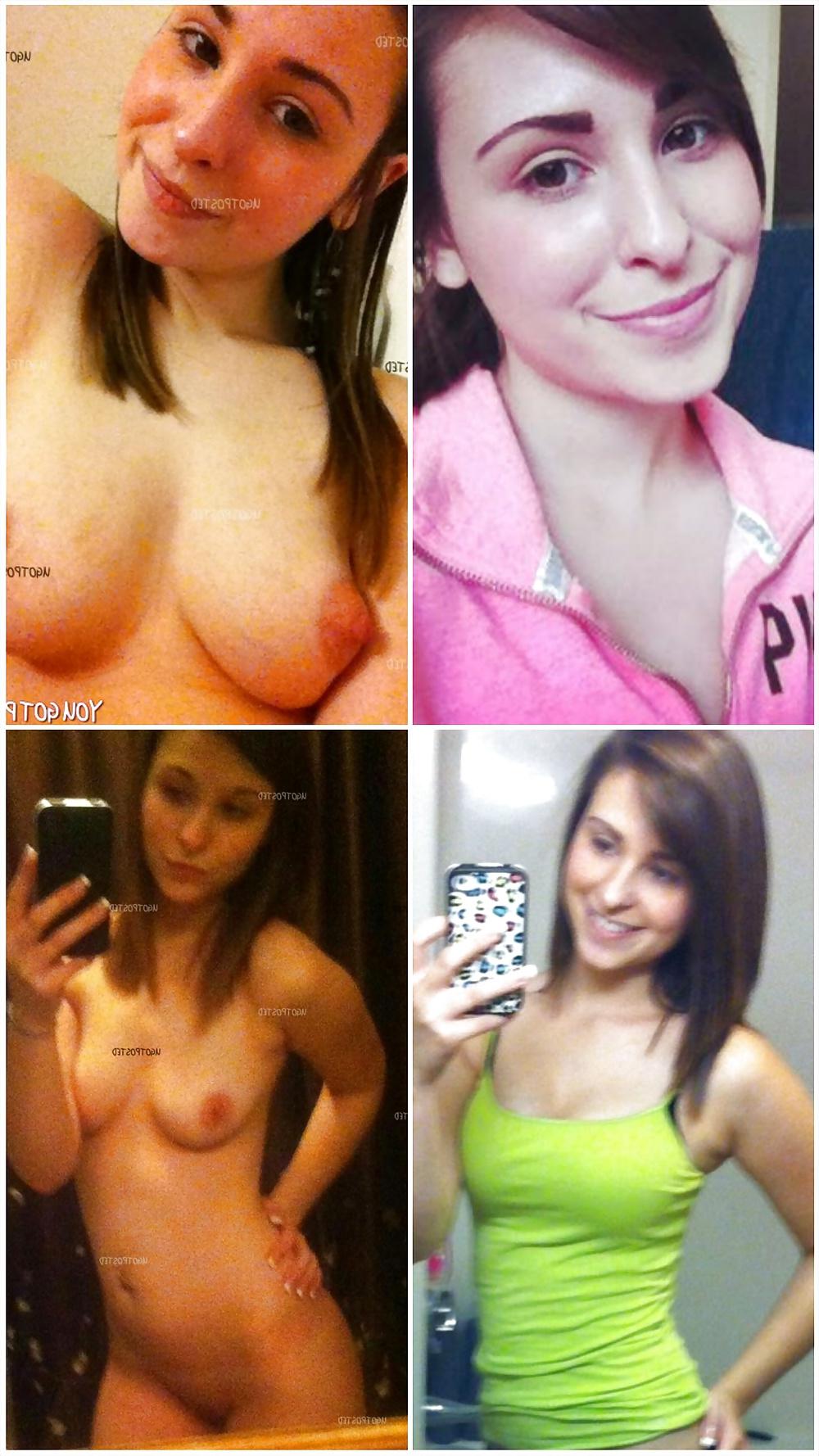 14P Teen selfies dressed and undressed 10