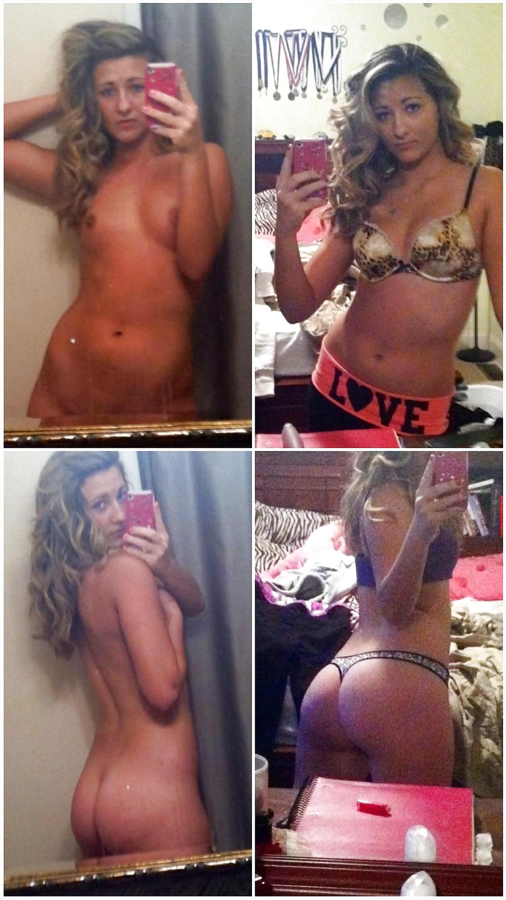 14P Teen selfies dressed and undressed 10