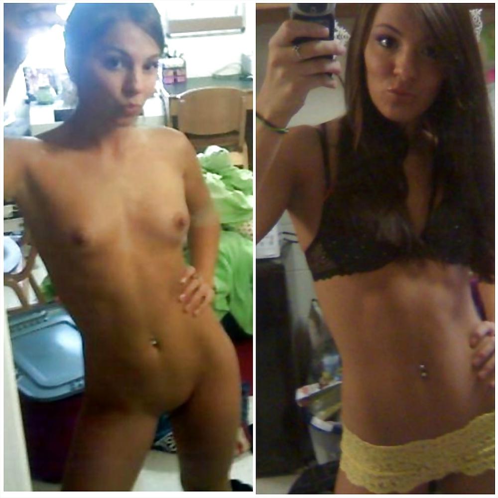 14P Teen selfies dressed and undressed 10