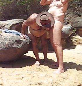 18P Nat and lindsay have some nude beach fun