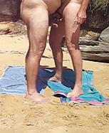 18P Nat and lindsay have some nude beach fun