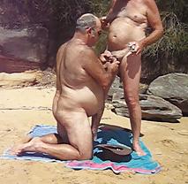 18P Nat and lindsay have some nude beach fun