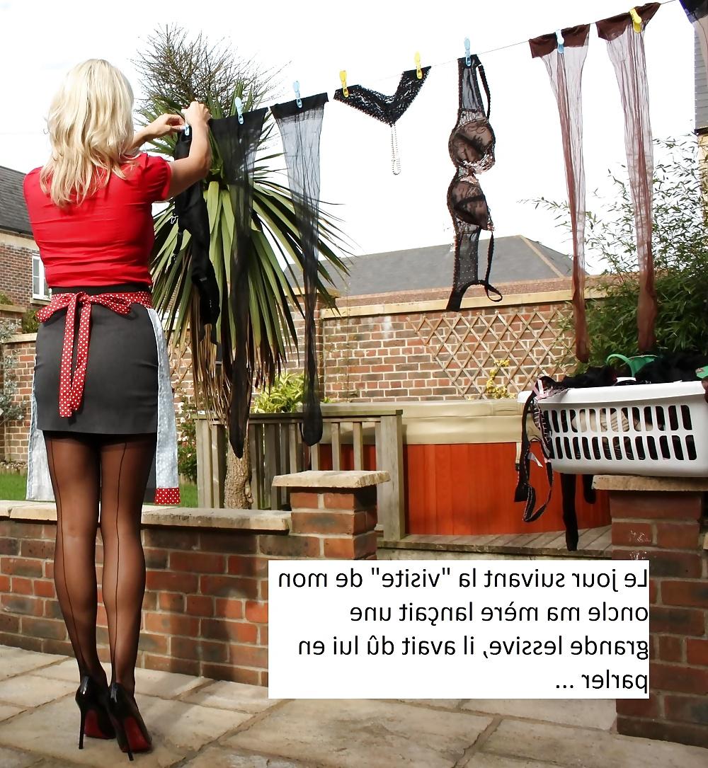25P Real woman wear Nylons