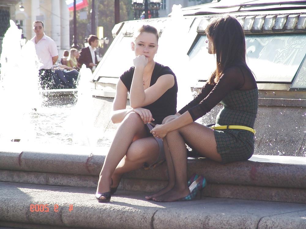 25P Nylon upskirt 17