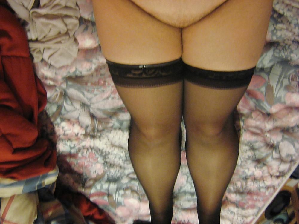 9P Sexy thigh highs and collar