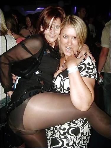 25P Nylon upskirt 14
