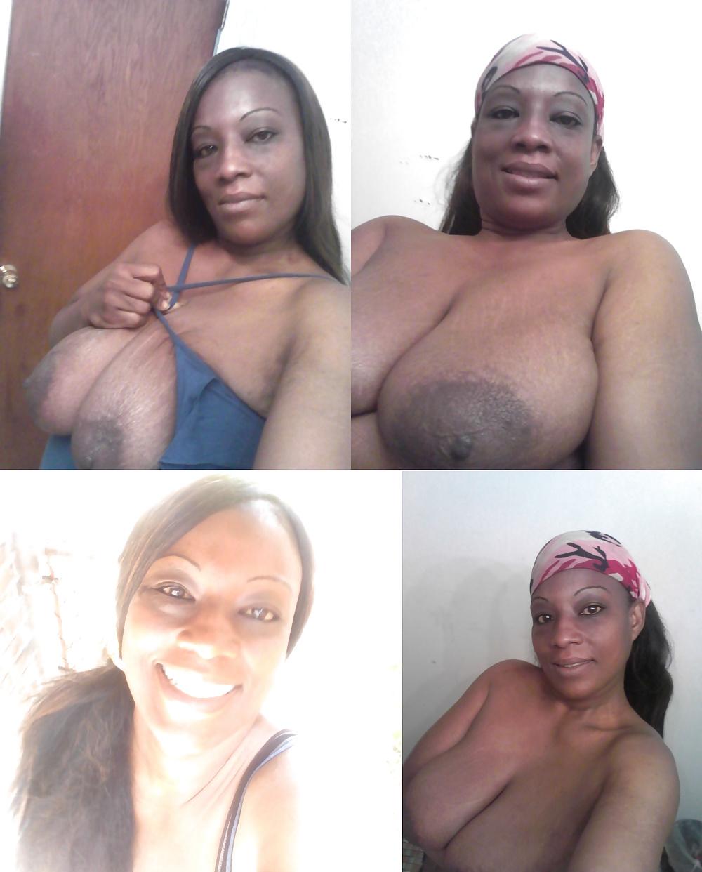 25P Big Natural Silicone-free Boobs! (Ebony MILF)
