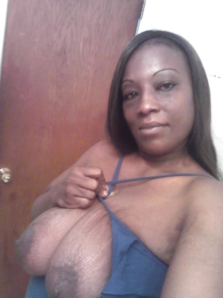 25P Big Natural Silicone-free Boobs! (Ebony MILF)