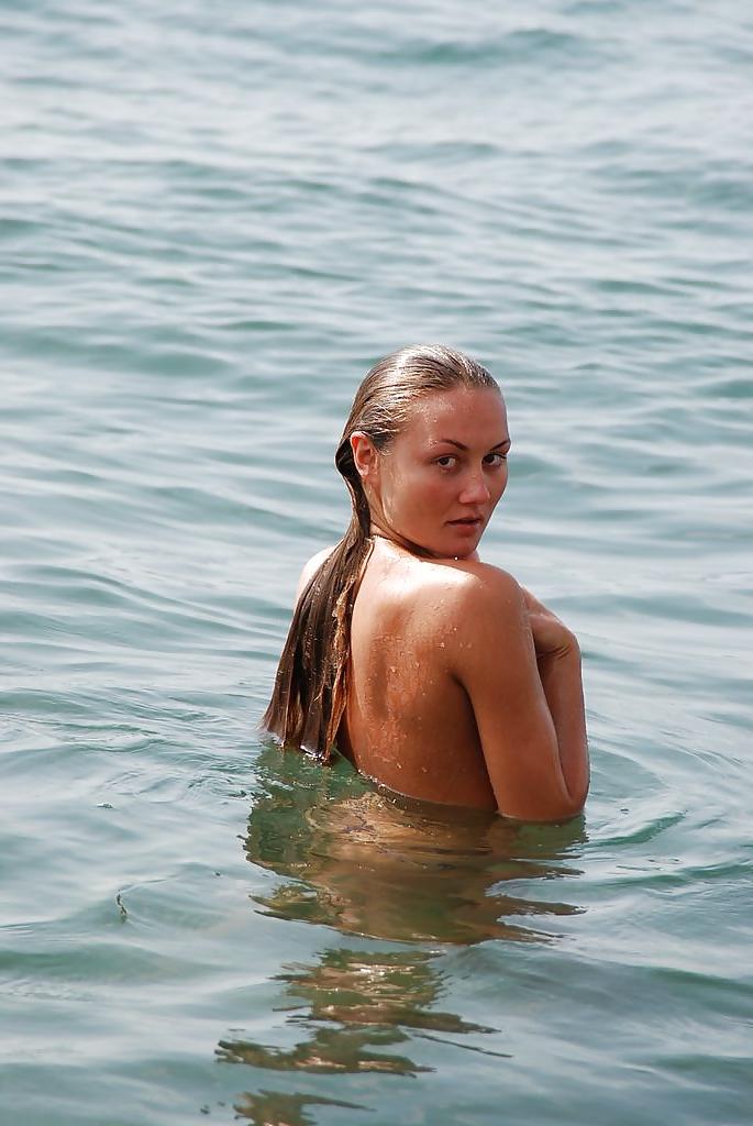 25P Teen on beach