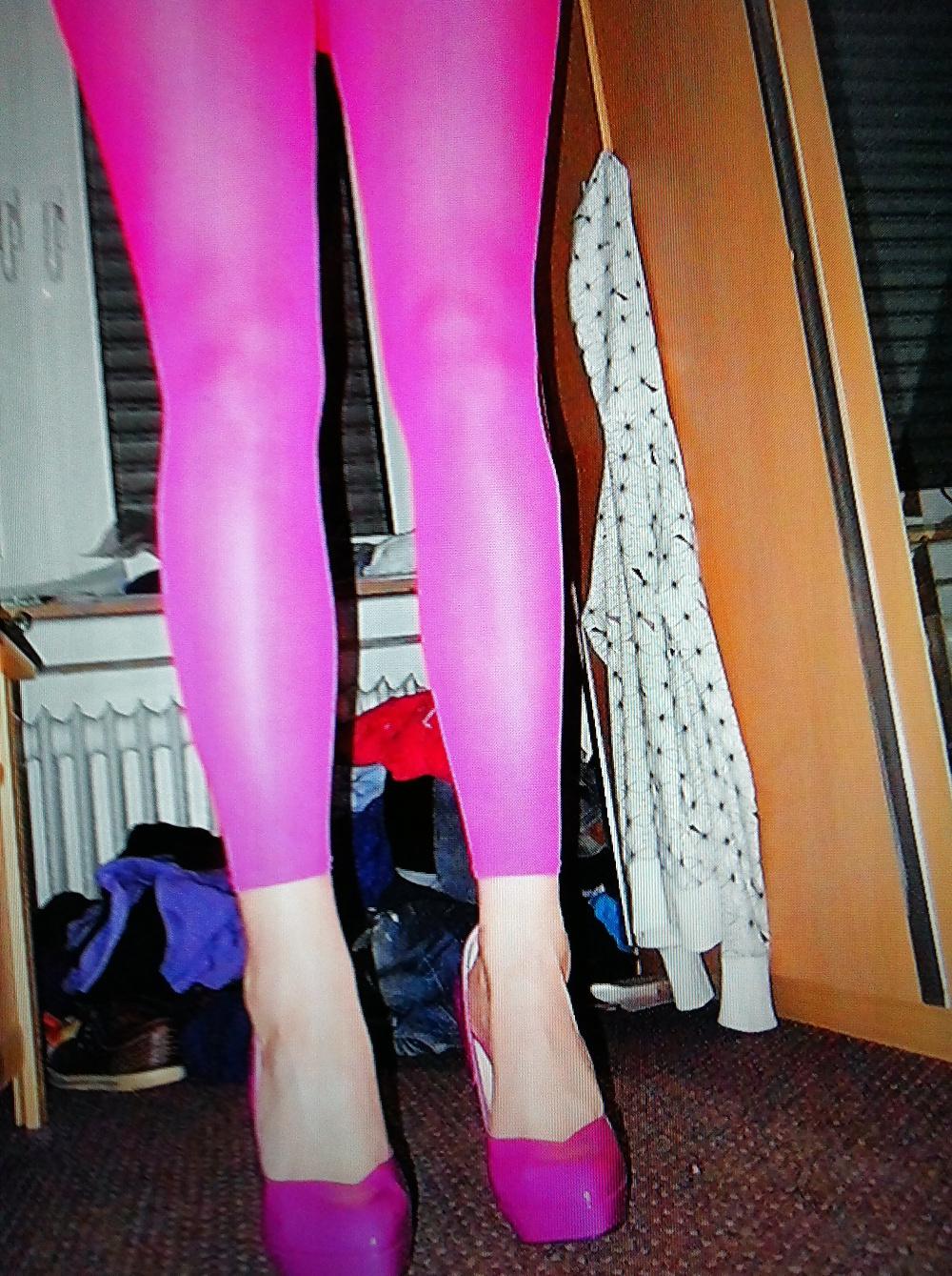 22P Meine Langen Beine mit Nylon und High Heels