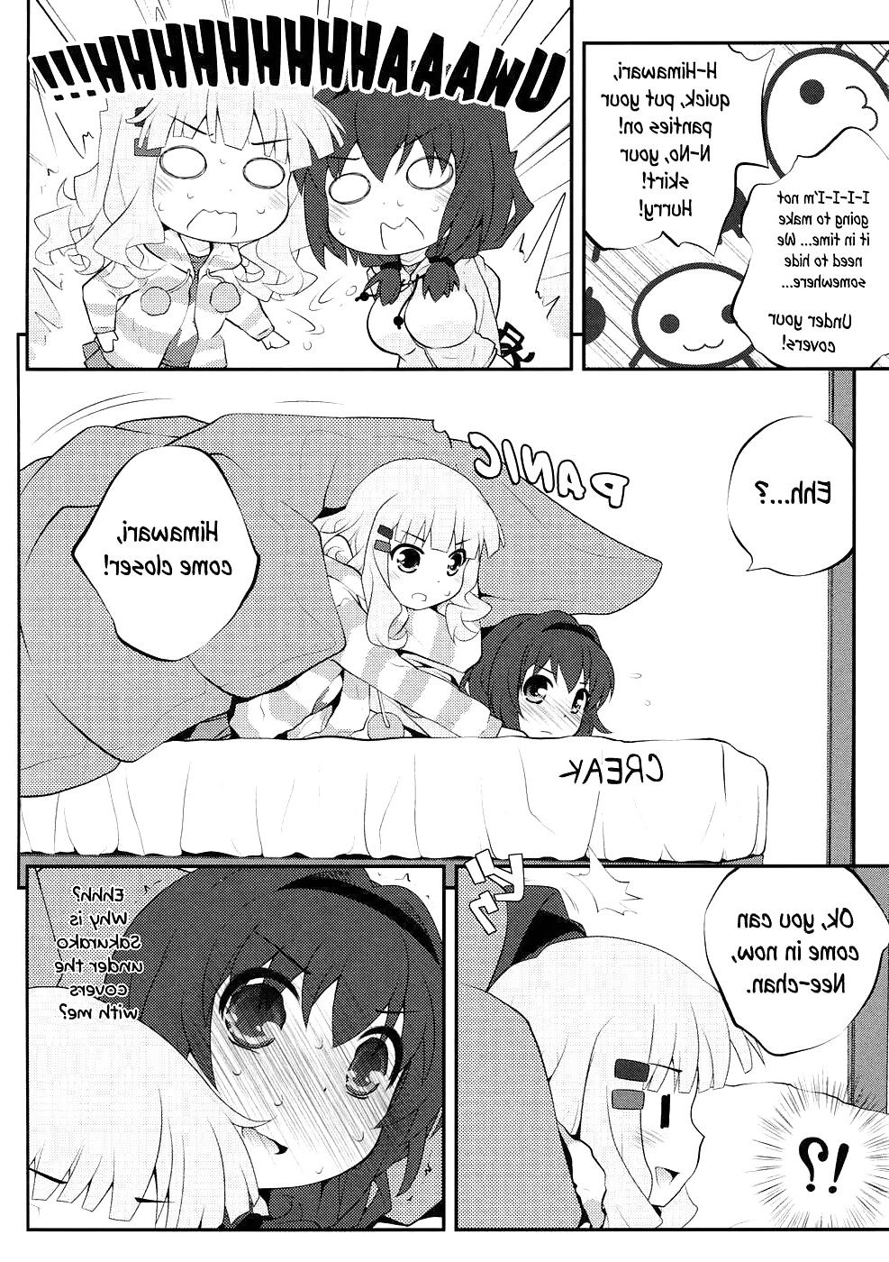 25P YuruYuri Doujinshi :Secret Flowers Chapter 5