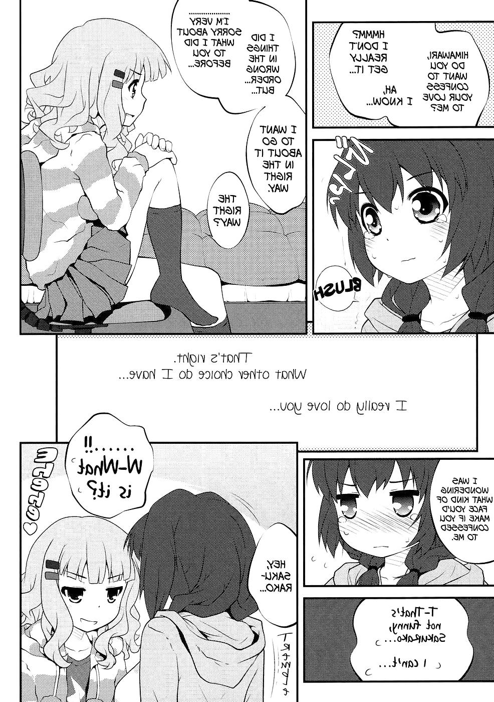 25P YuruYuri Doujinshi :Secret Flowers Chapter 4